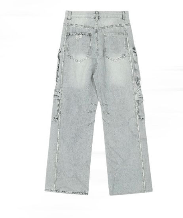 Jeans cargo DVN (précommande)