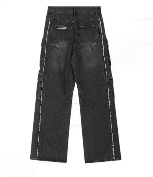 Jeans cargo DVN (précommande)