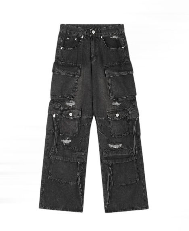 Jeans cargo DVN (précommande)